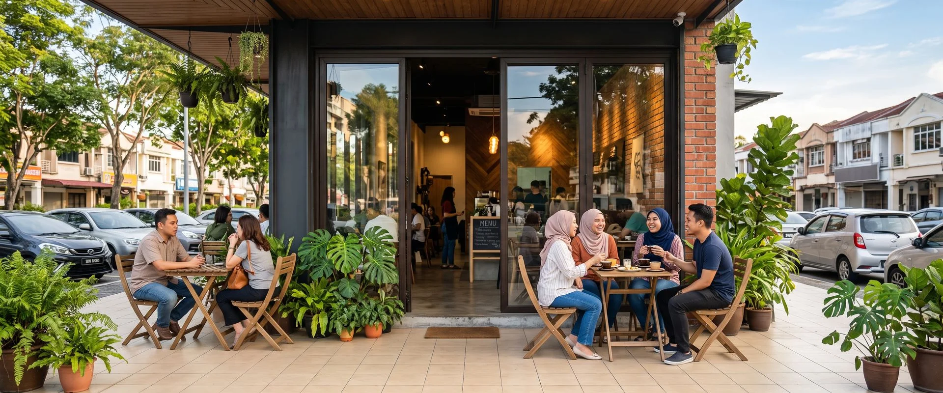 cafe in Bandar Kinrara, Puchong