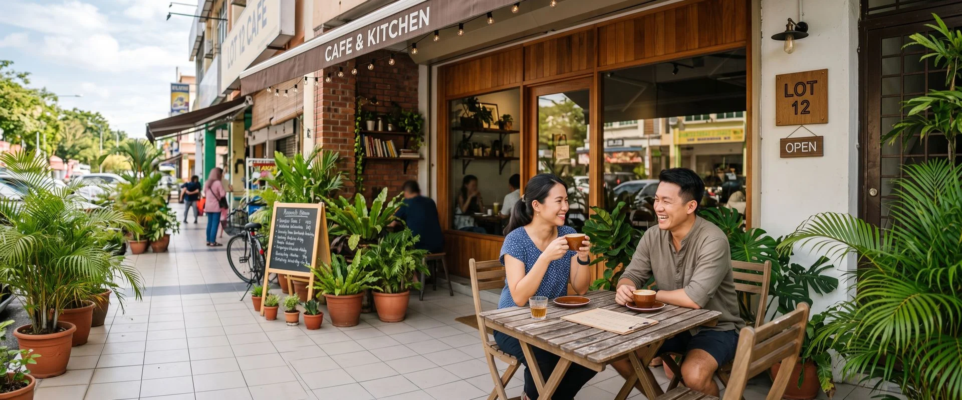 cafe in Taman Wawasan, Puchong